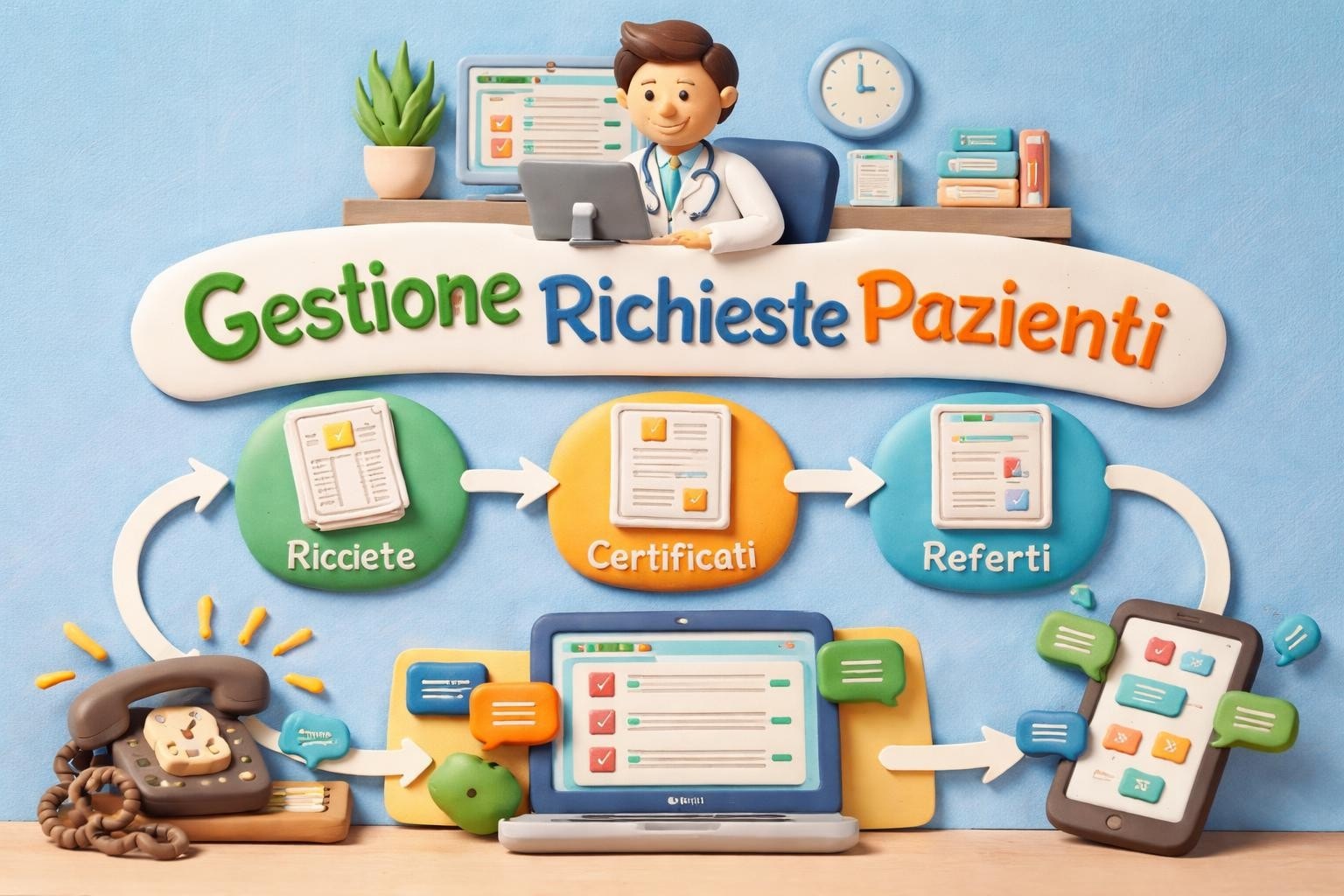 Segreteria per Medici di Base: CuraMe Pro Organizza