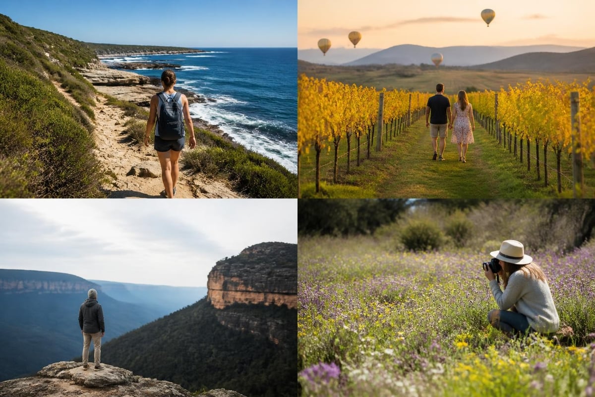 Seasonal Sydney adventure calendar
