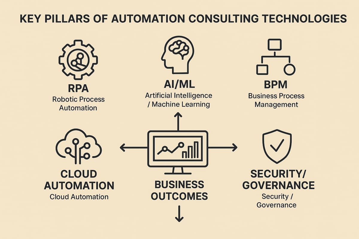 Key Technologies and Platforms in Automation Consulting