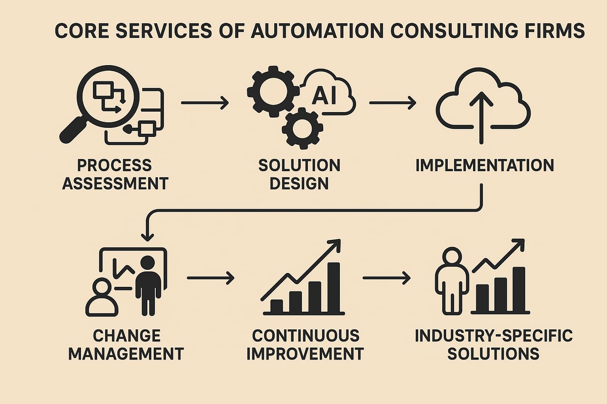 Core Services and Solutions Offered by Automation Consulting Firms