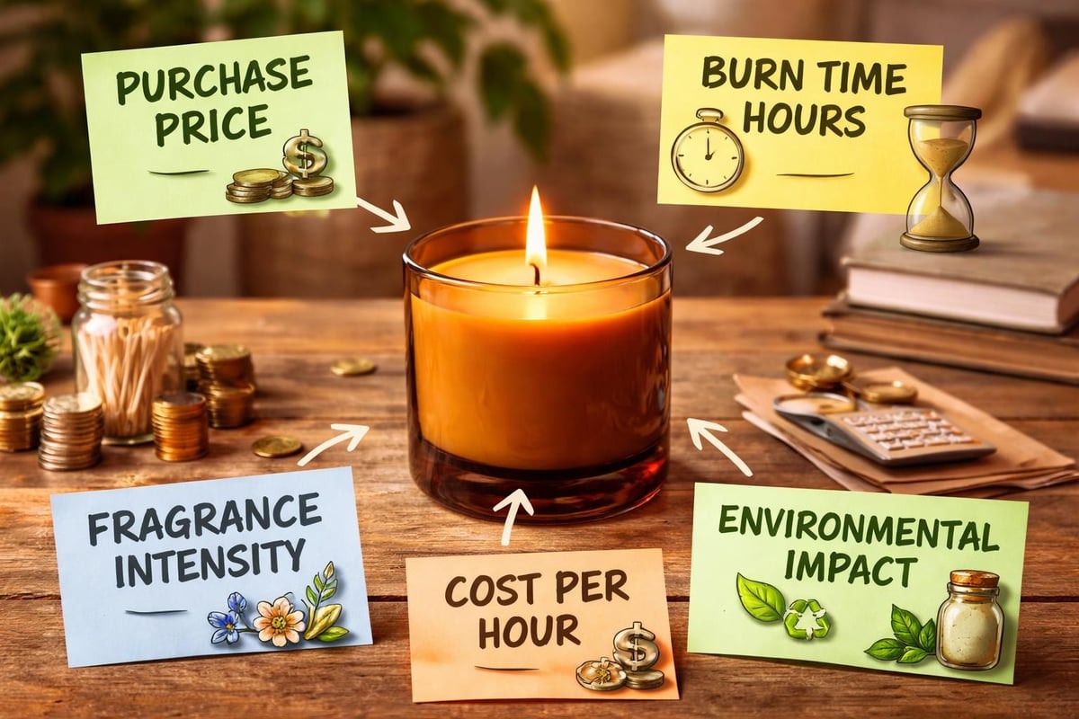 Candle value calculation