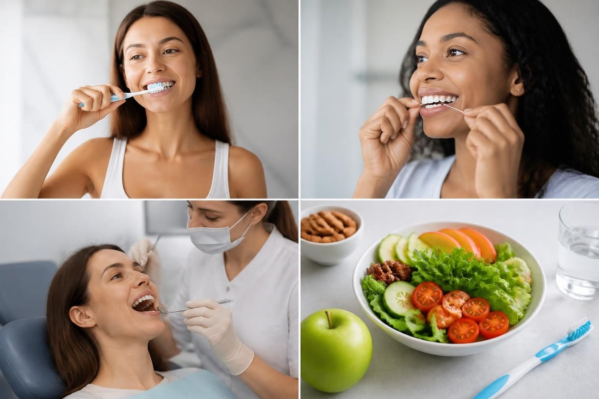 Dental abscess prevention strategies