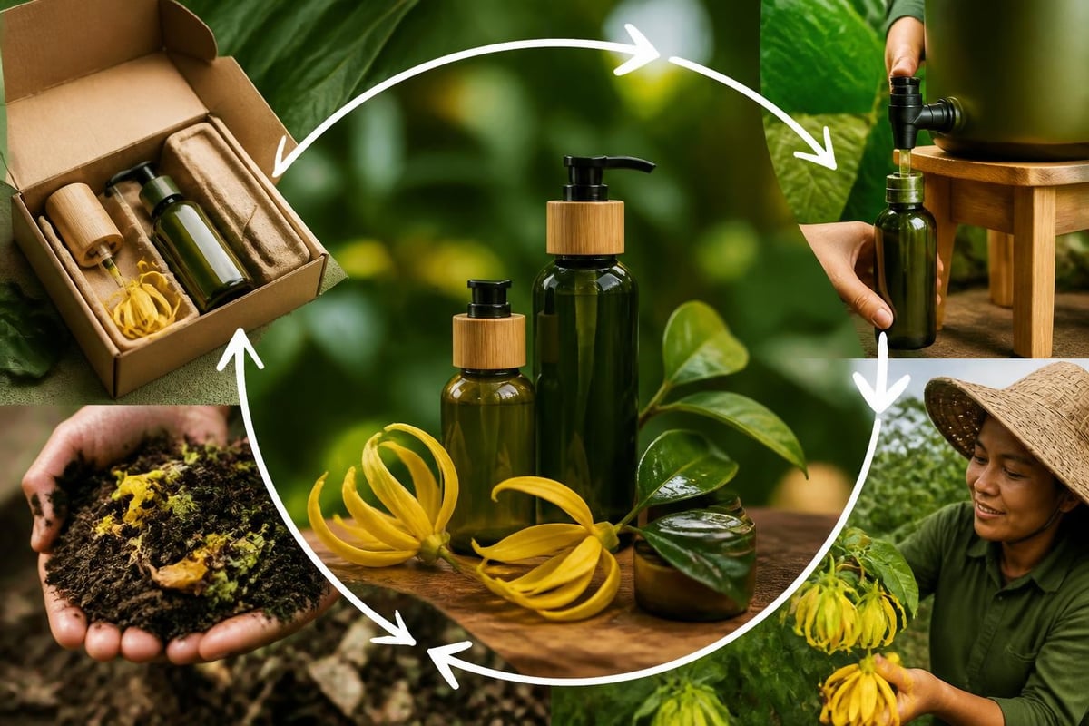Zero waste ylang ylang