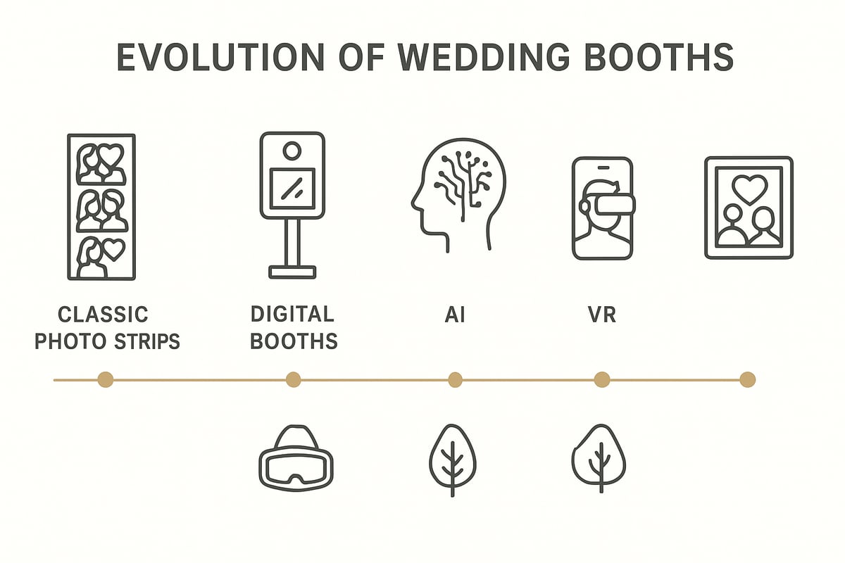 The Evolution of Wedding Booths: From Classic to Cutting-Edge