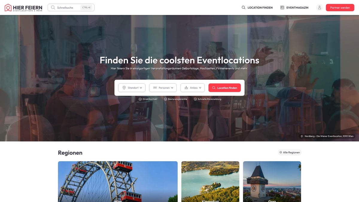 7 Unvergessliche Hochzeitslocation In Der Nähe 2025 - Hier Feiern Eventlocations – Die Plattform für Hochzeitslocation in der Nähe