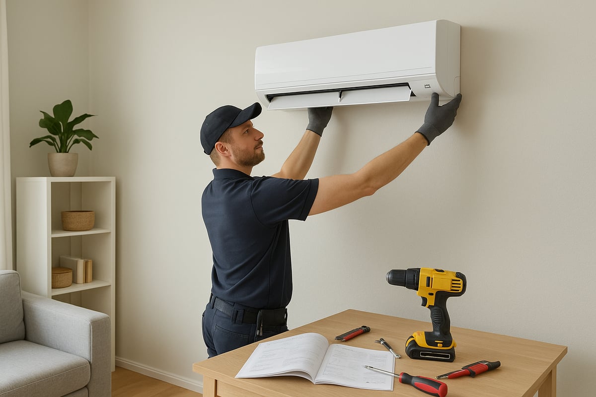 Ilmalämpöpumpun asennus ja käyttöönotto