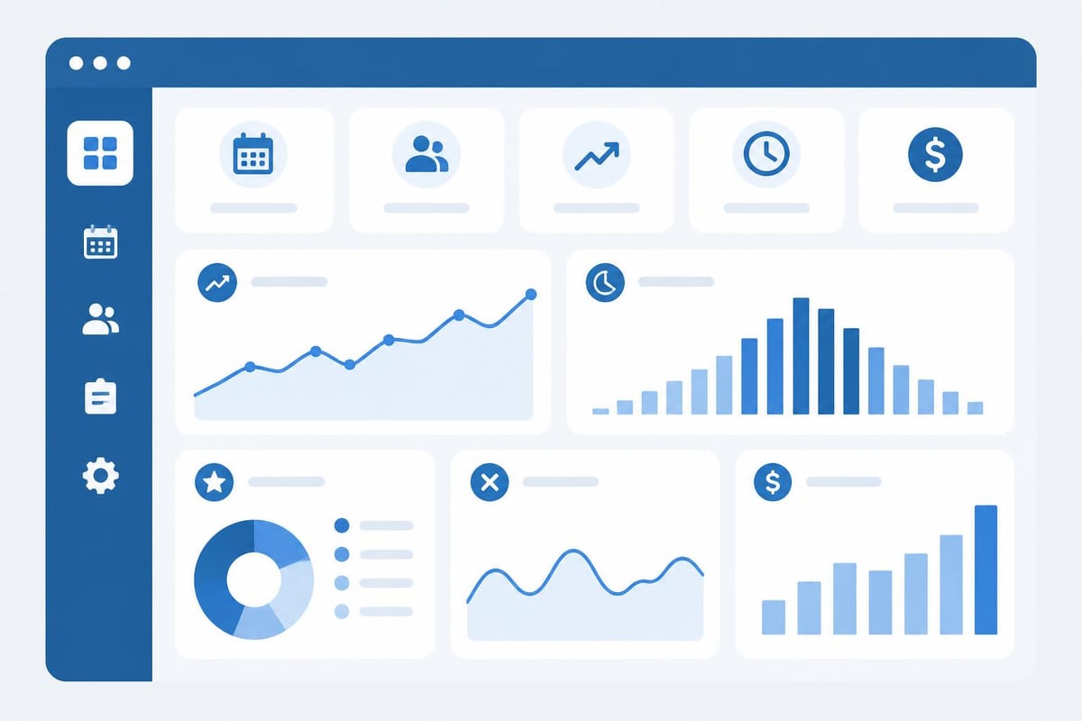 Booking analytics dashboard