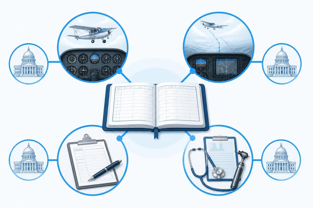 Flight records regulatory requirements