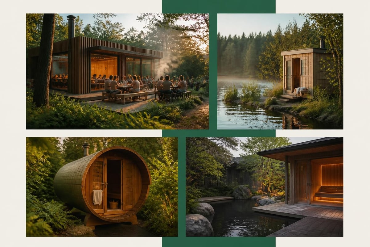 Commercial sauna x venues across countries