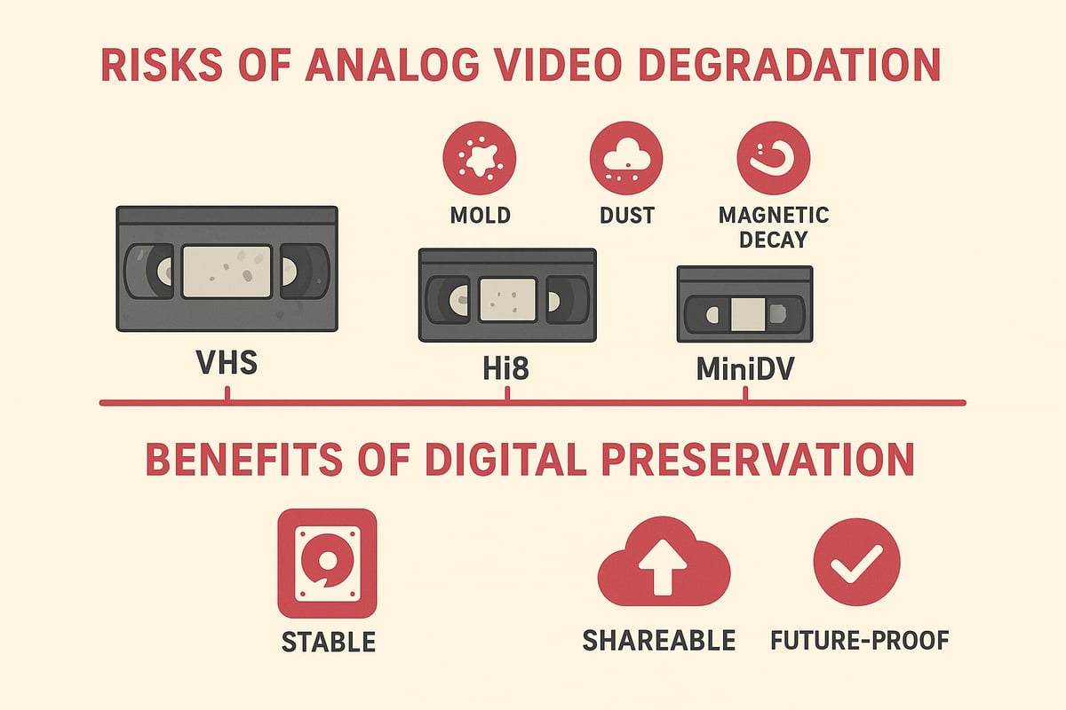 Why Digitize Old Videos in 2025?