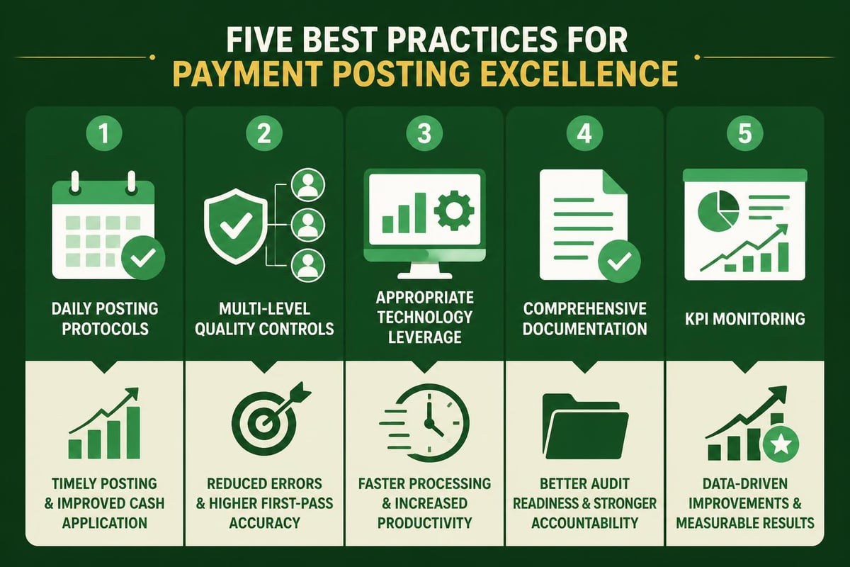 Payment posting best practices