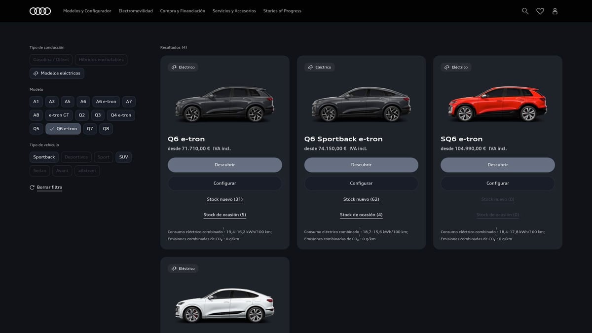 10 Impresionantes Top 10 Mejores Coches para 2025 - Audi Q6 e-tron