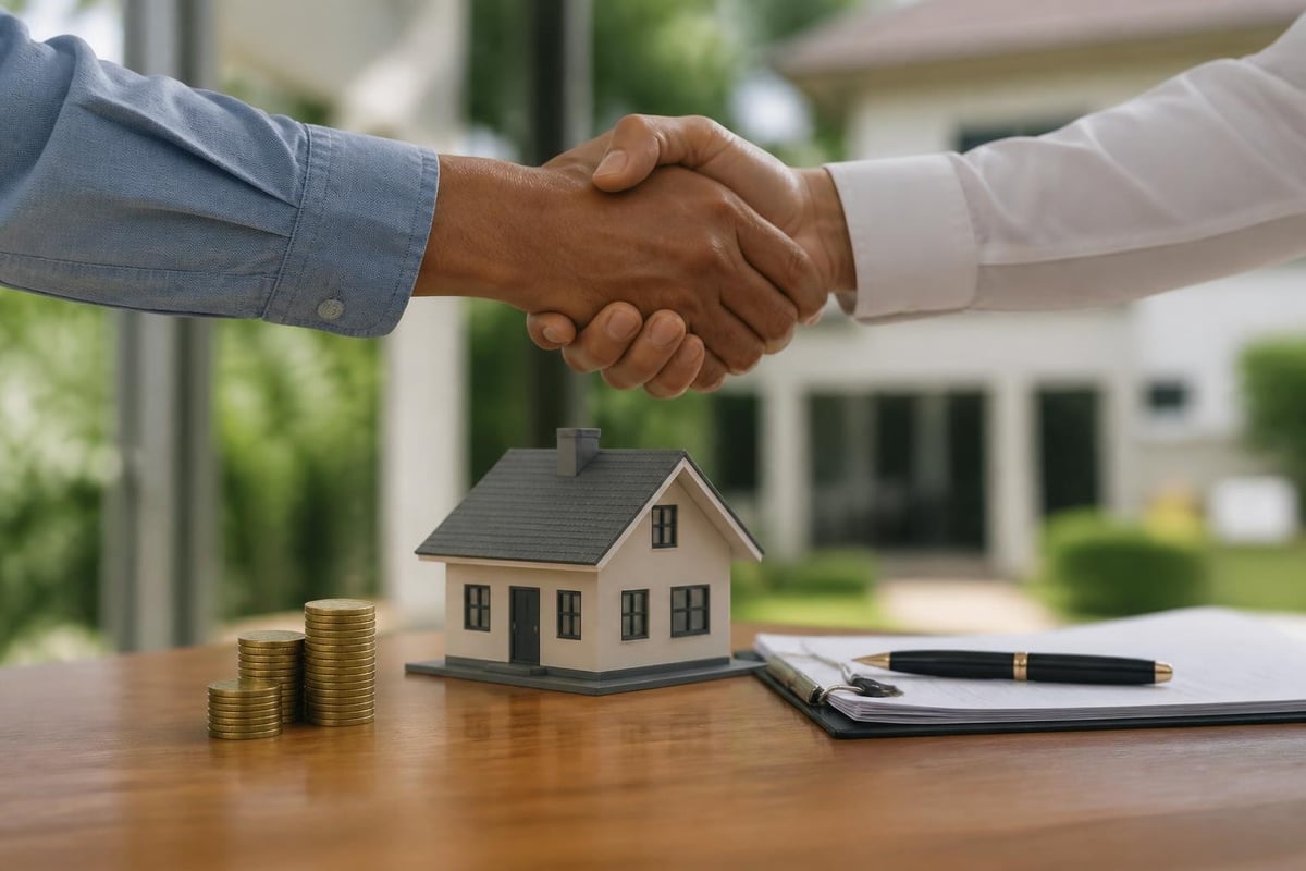 Négociation immobilière équilibrée