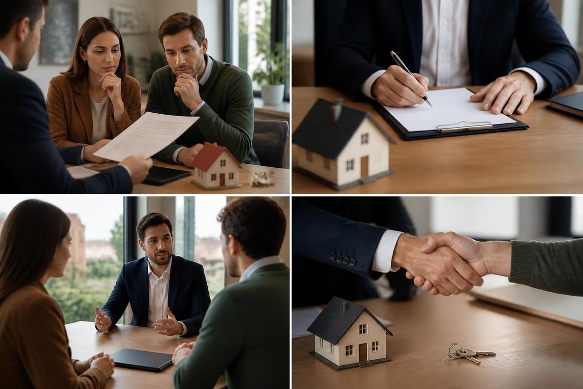 Processus de négociation immobilière