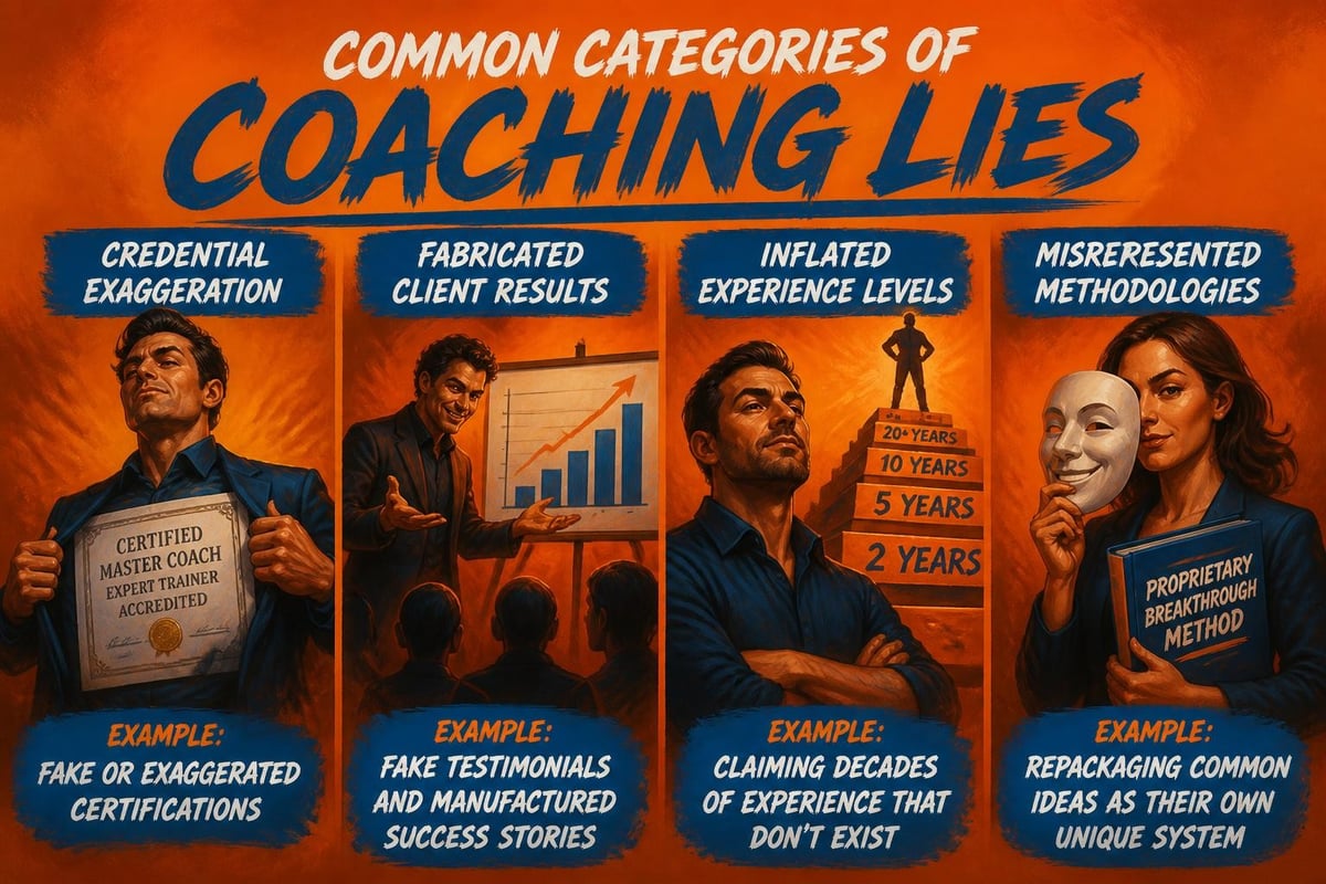 Types of coaching dishonesty