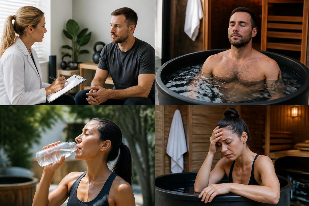 Cold plunge safety guidelines
