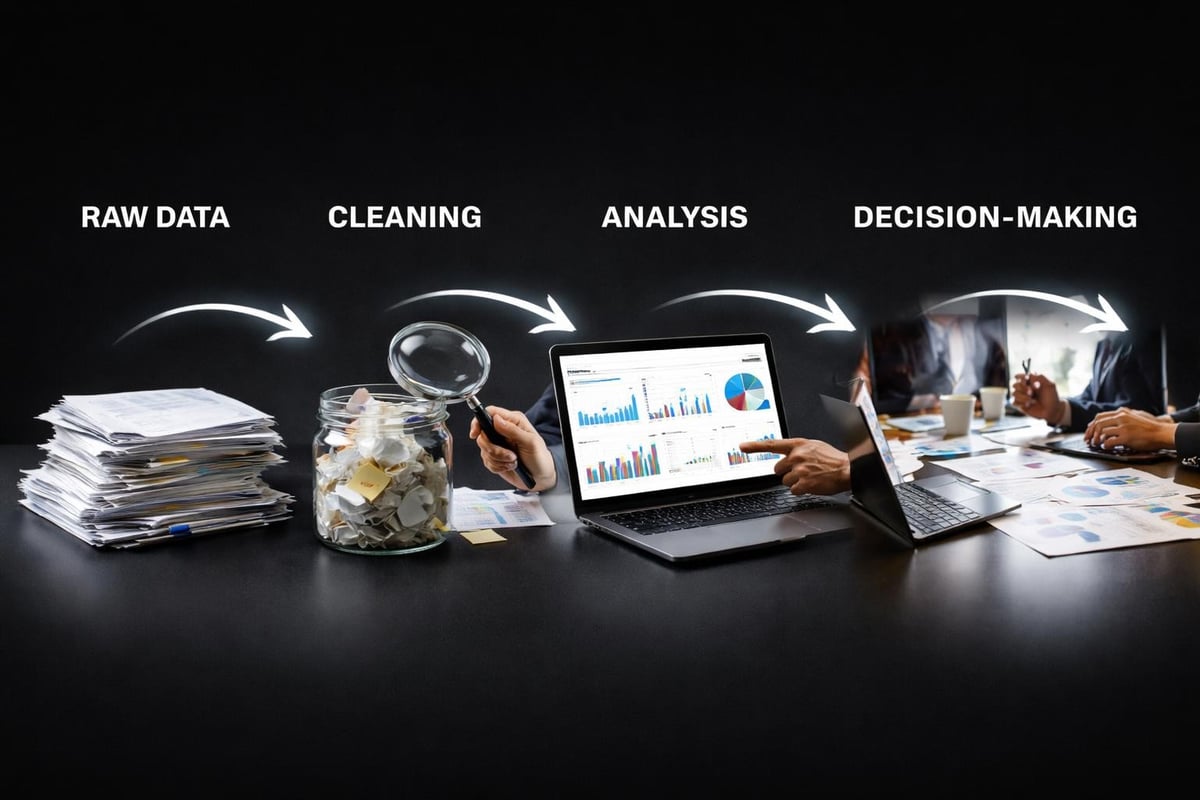 Business analytics workflow