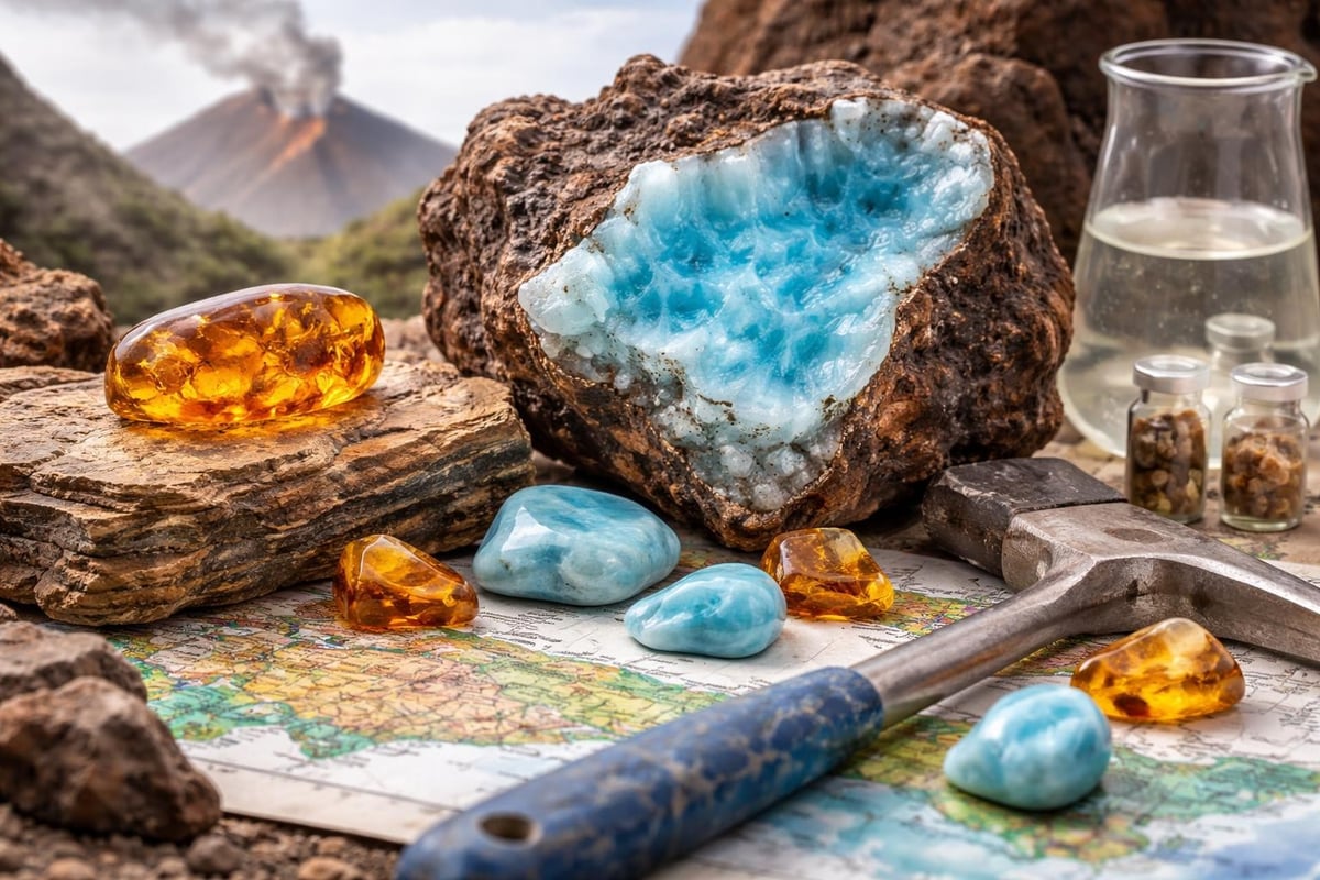 Geological processes in Dominican mining
