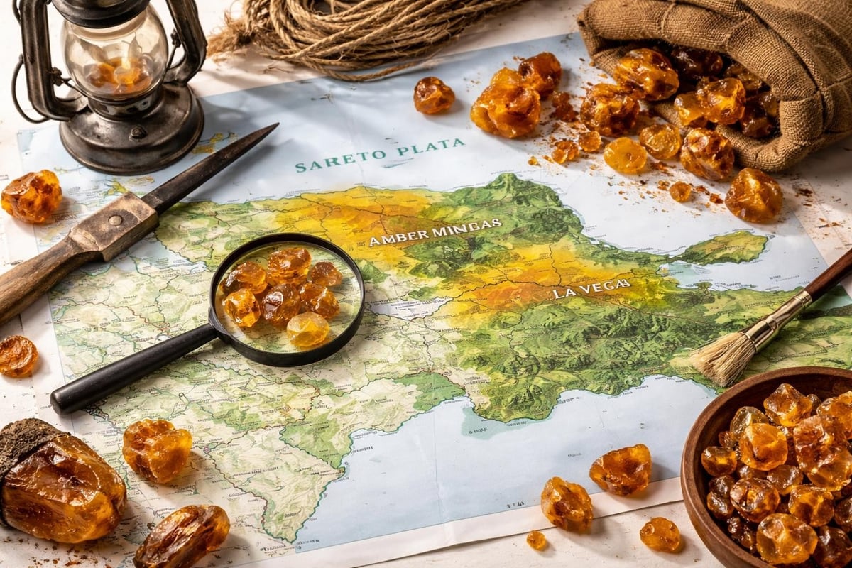 Amber mining locations