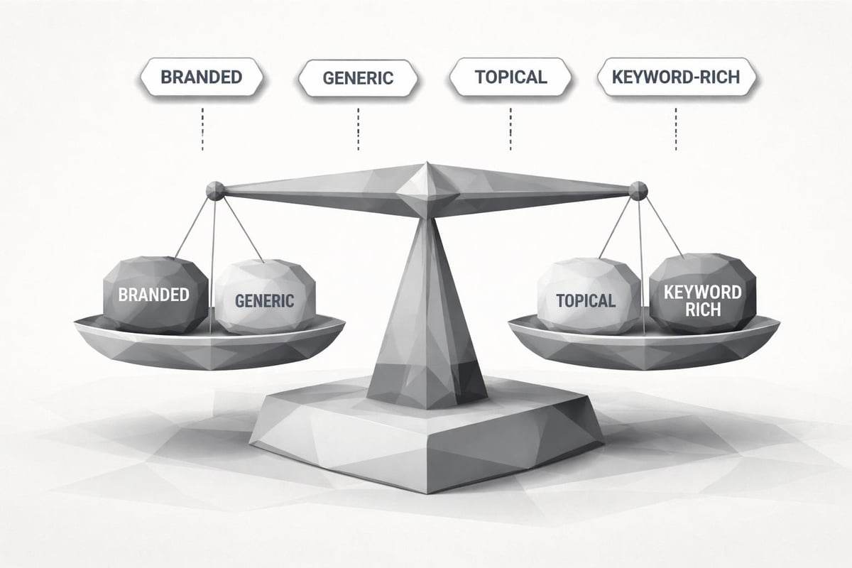 Anchor text distribution