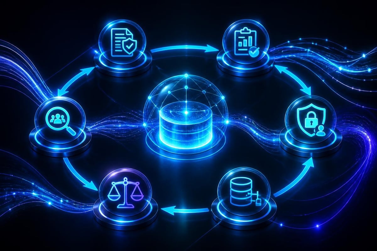 AI data governance workflow