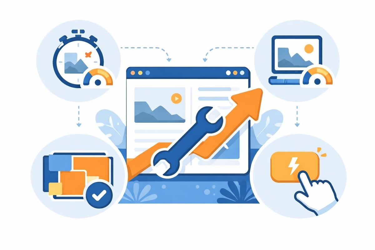 Website performance optimization workflow