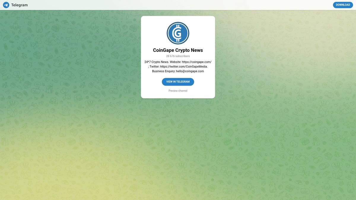 10 Onmisbare Crypto Telegram Groepen Voor Succes In 2025 - CoinGape News