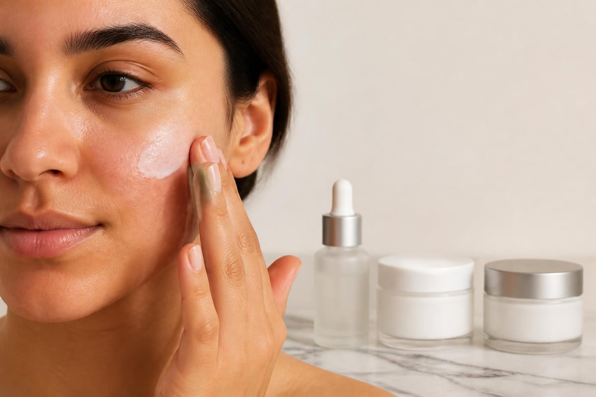 Moisturizer layering technique