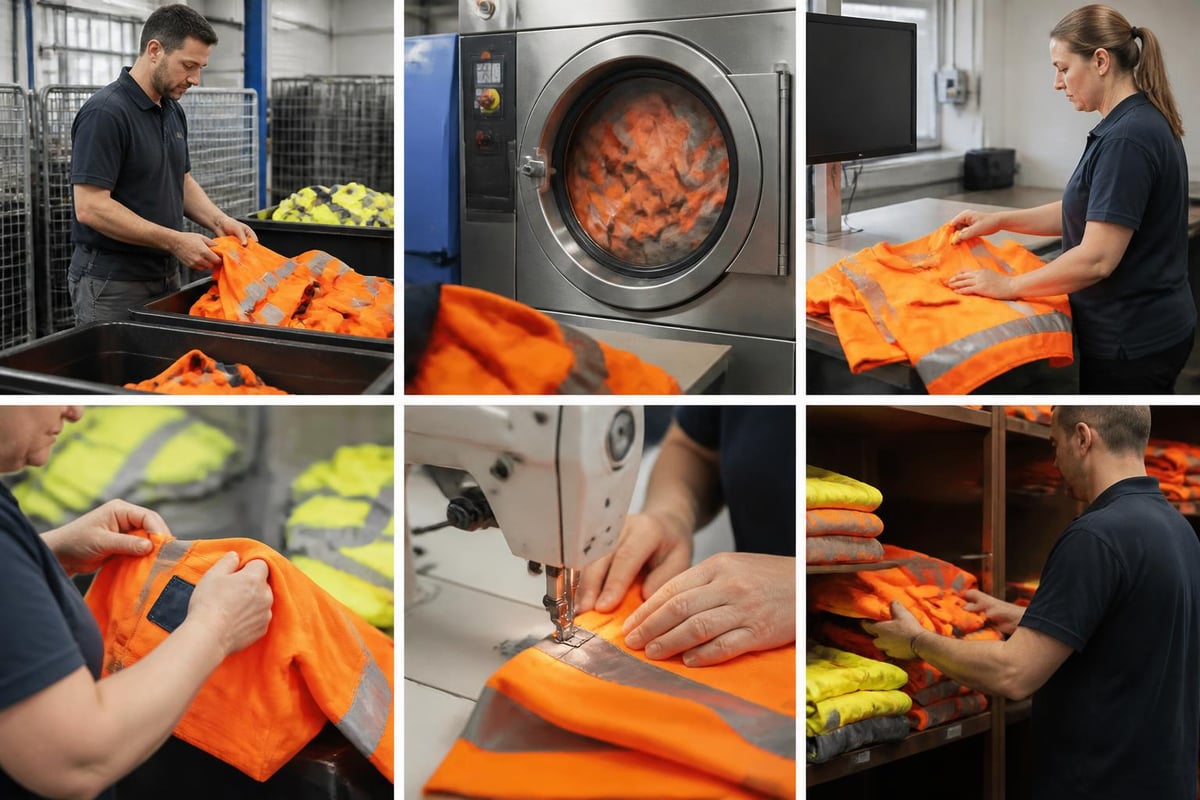 Workwear maintenance process