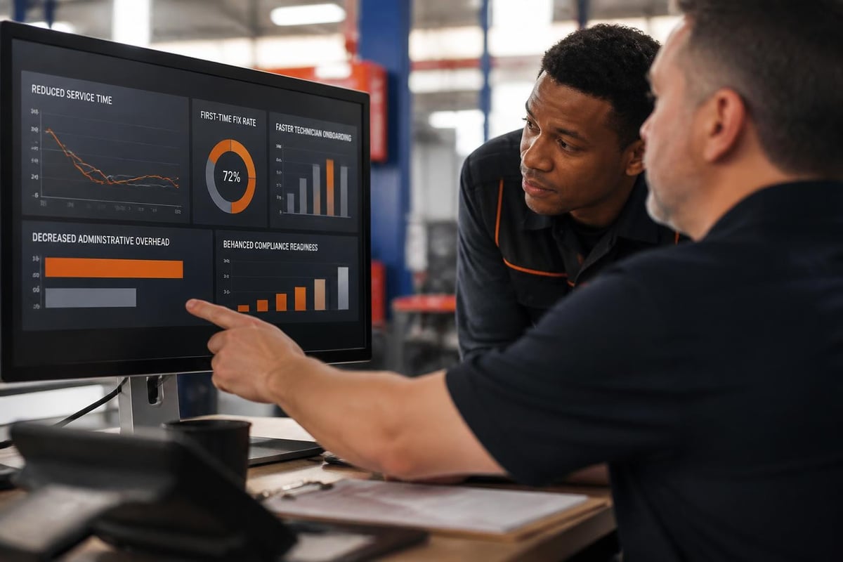 Service Documentation System: Complete 2026 Guide Business impact metrics