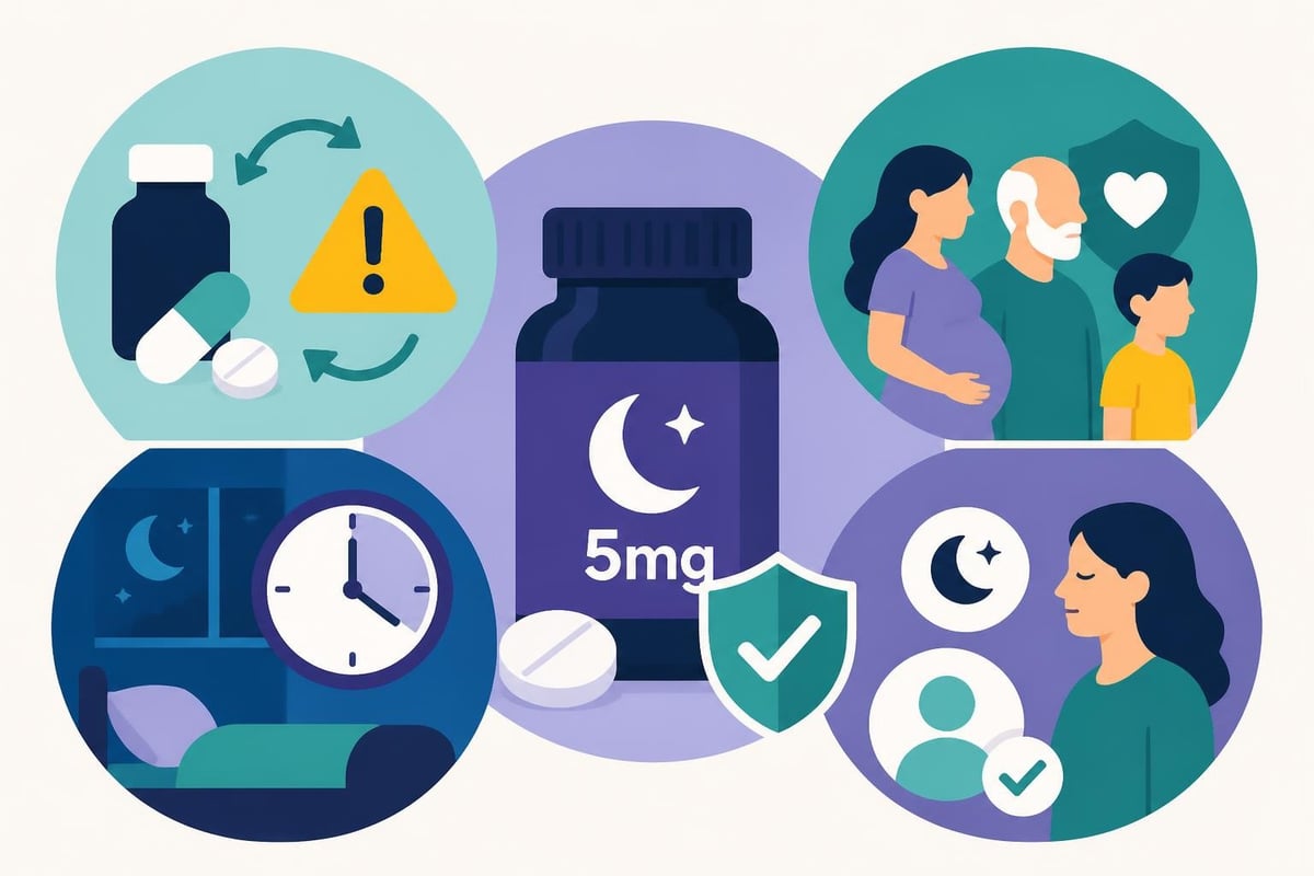 Melatonin safety considerations