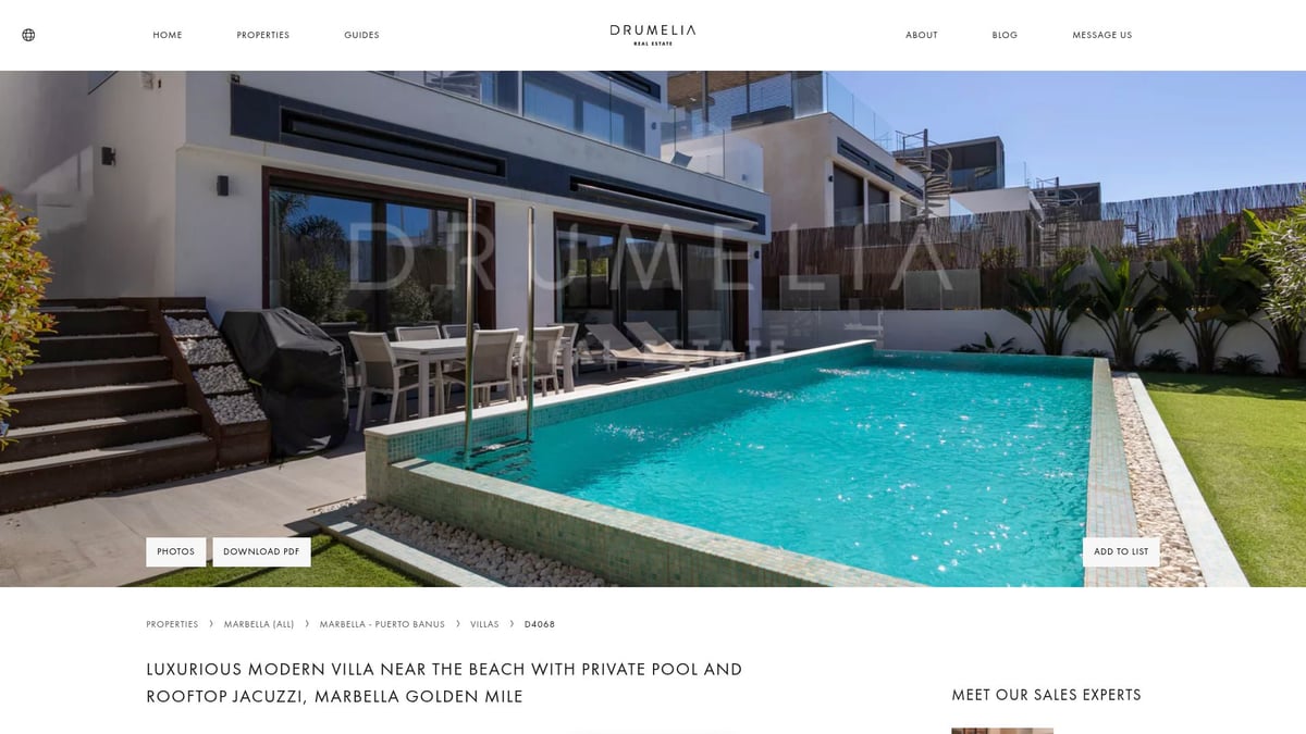 7 Stunning Marbella Puerto Banus Villas to Discover in 2025 - Luxurious Modern Villa Near the Beach with Private Pool and Rooftop Jacuzzi, Marbella Golden Mile