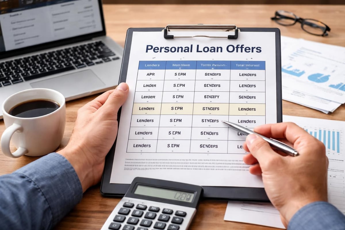 Loan comparison process