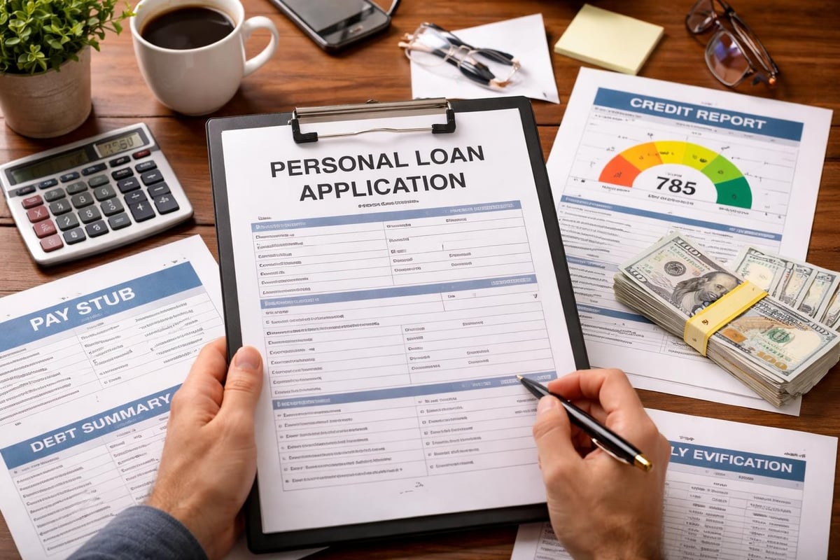 Loan application preparation