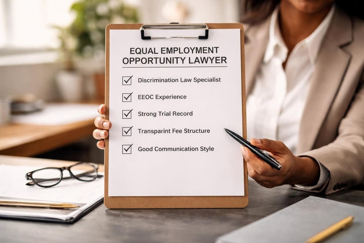 Selecting an employment lawyer