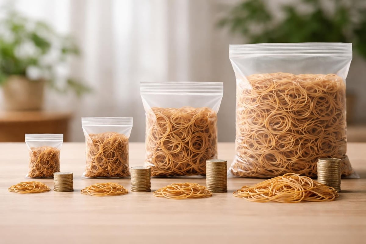 Voordelen 50 gram elastieken