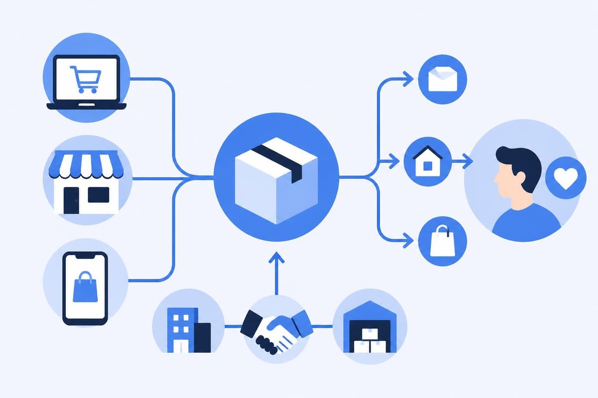 Distribution channels and customer touchpoints