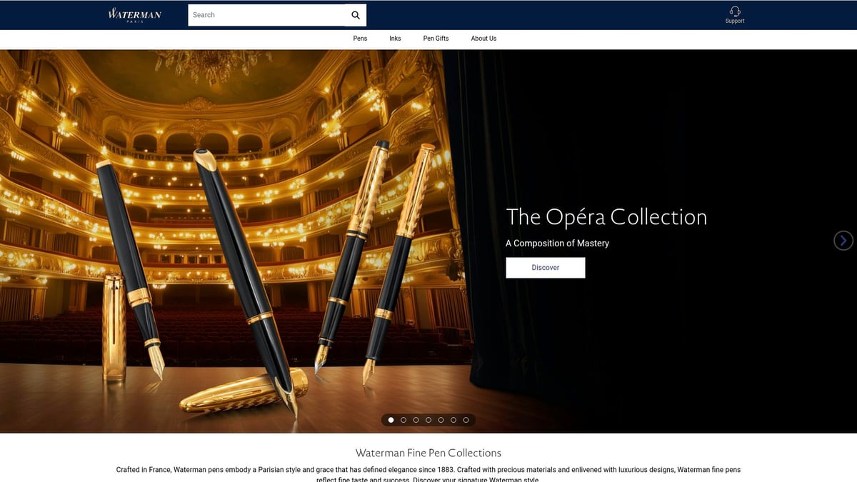 9 Must-Try Engraved Ink Pens for Elegant Writing in 2025 - Waterman Expert Engraved Ballpoint Pen