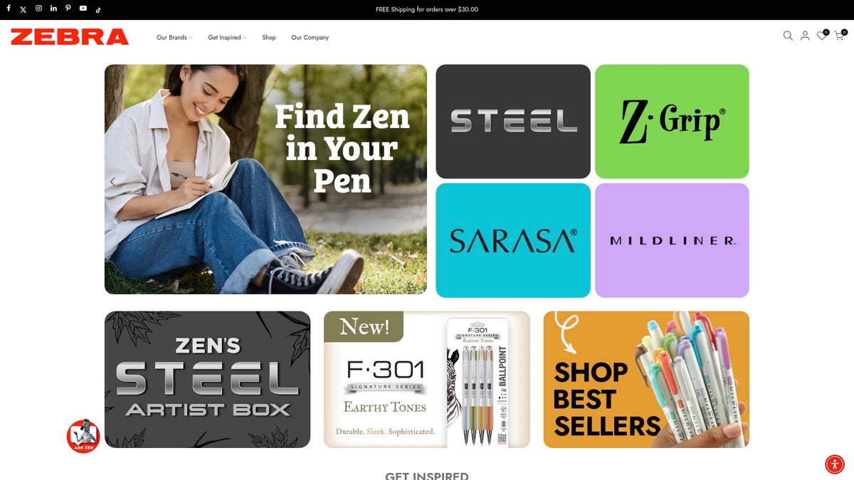 9 Must-Try Engraved Ink Pens for Elegant Writing in 2025 - Zebra F-701 All Steel Engraved Ballpoint Pen