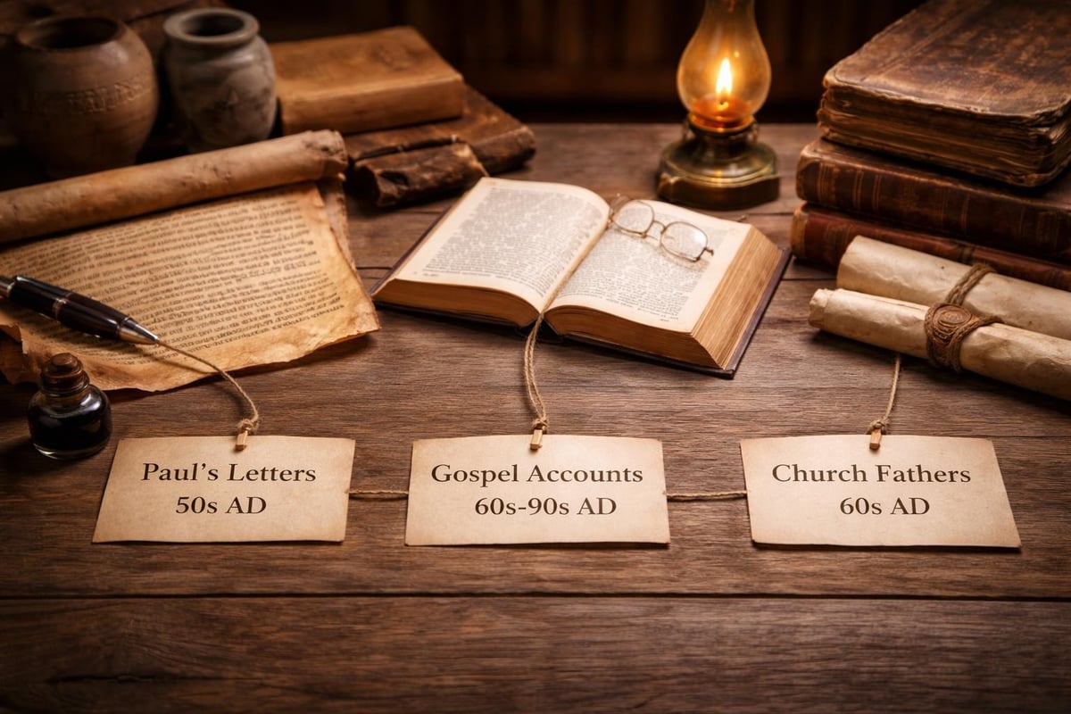 Historical evidence chain for resurrection