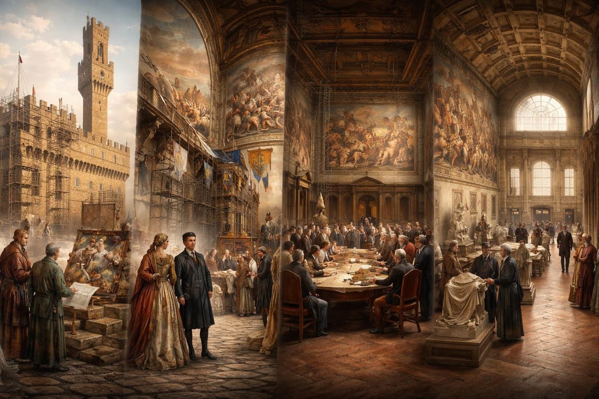 Palazzo Vecchio timeline