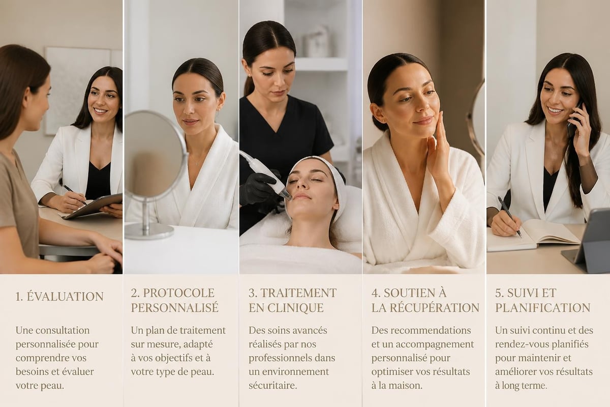 Med spa client journey