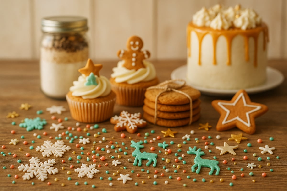 Kreative Ideen: Streudeko für Plätzchen, Cupcakes & Kuchen