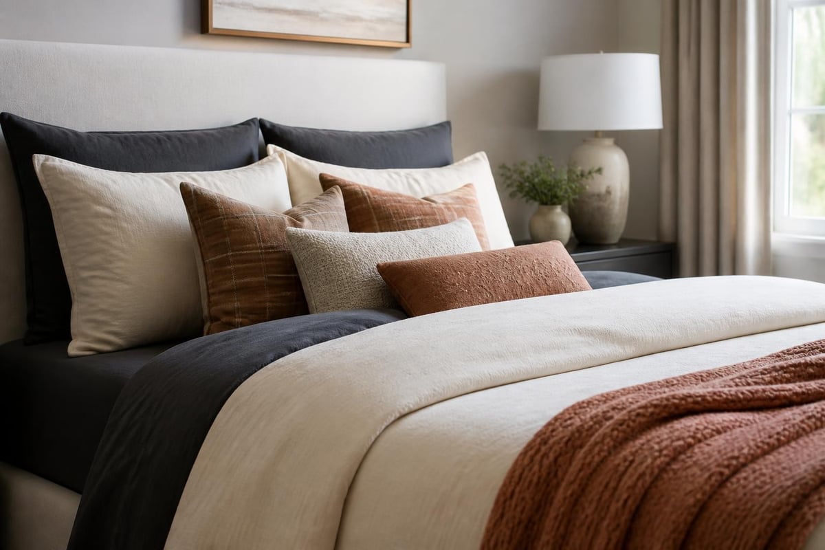 Bedroom colour coordination