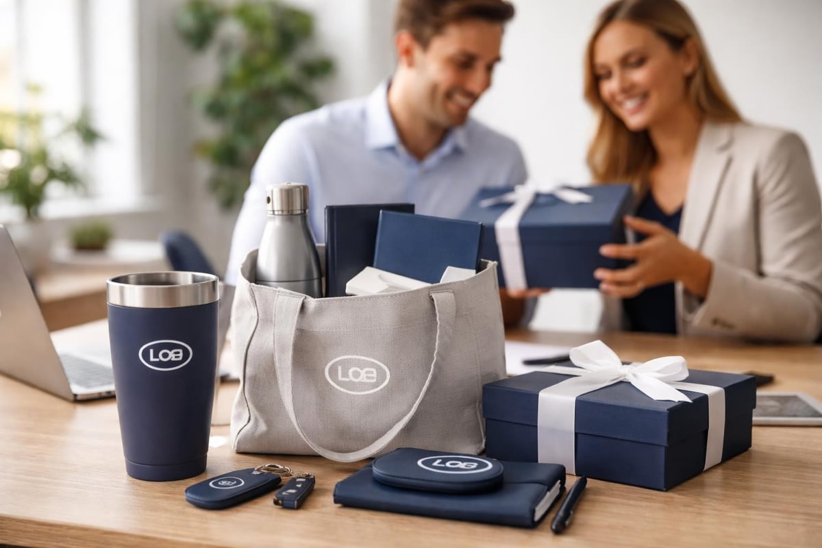 Strategic benefits of branded gifts