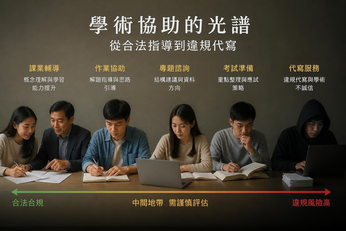 代做功課服務類型