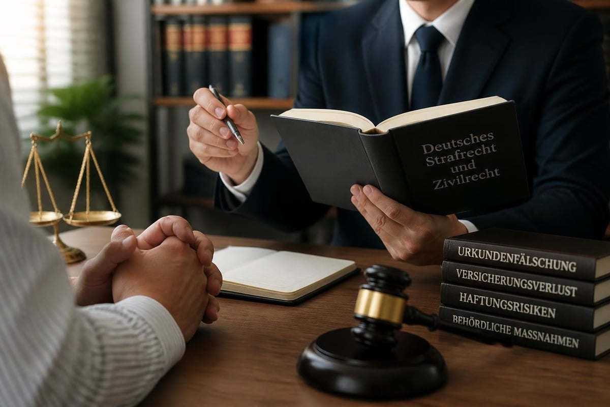 Rechtliche Folgen illegaler Führerscheine
