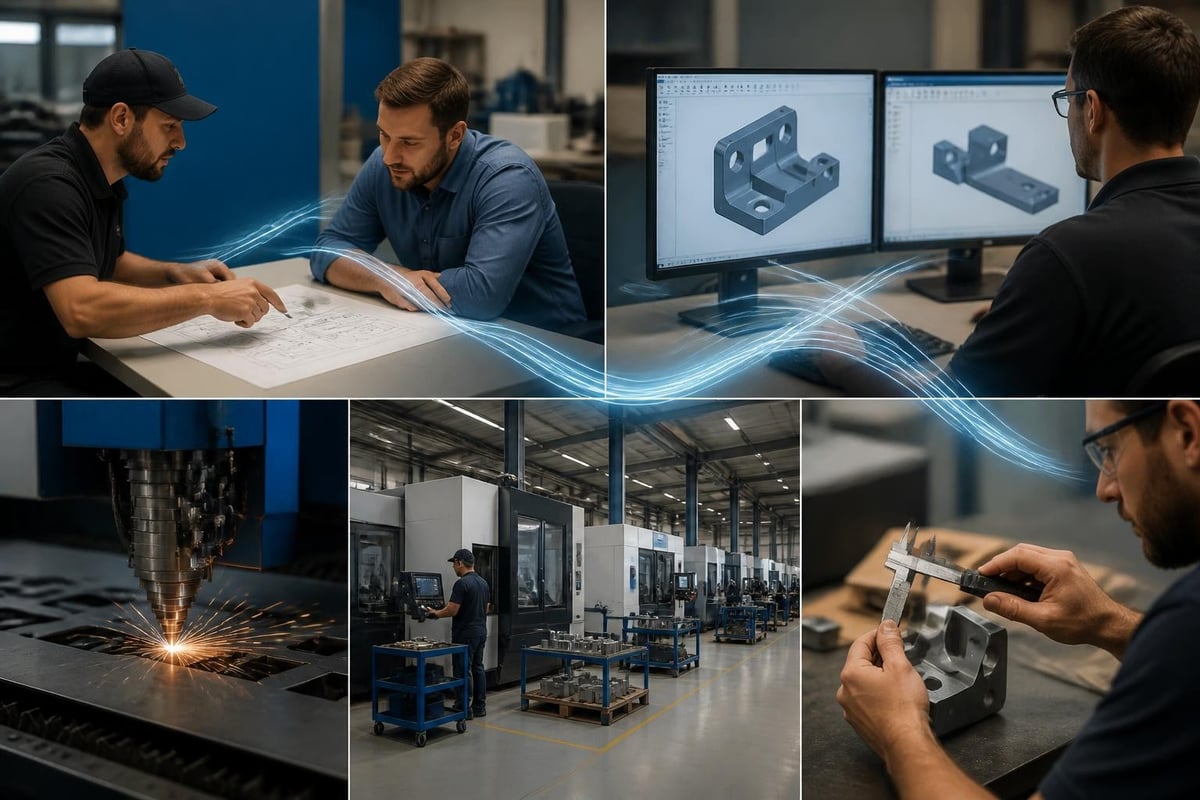 Custom manufacturing process