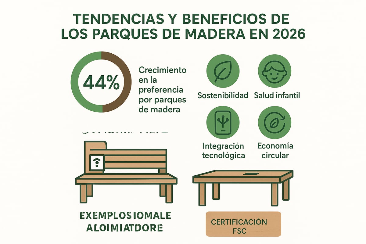 Tendencias y Beneficios de los Parques de Madera en 2026