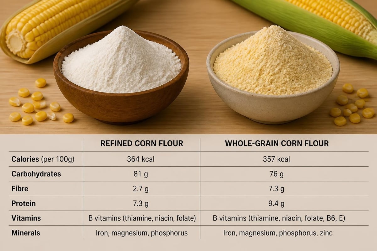 Corn flour nutrition facts